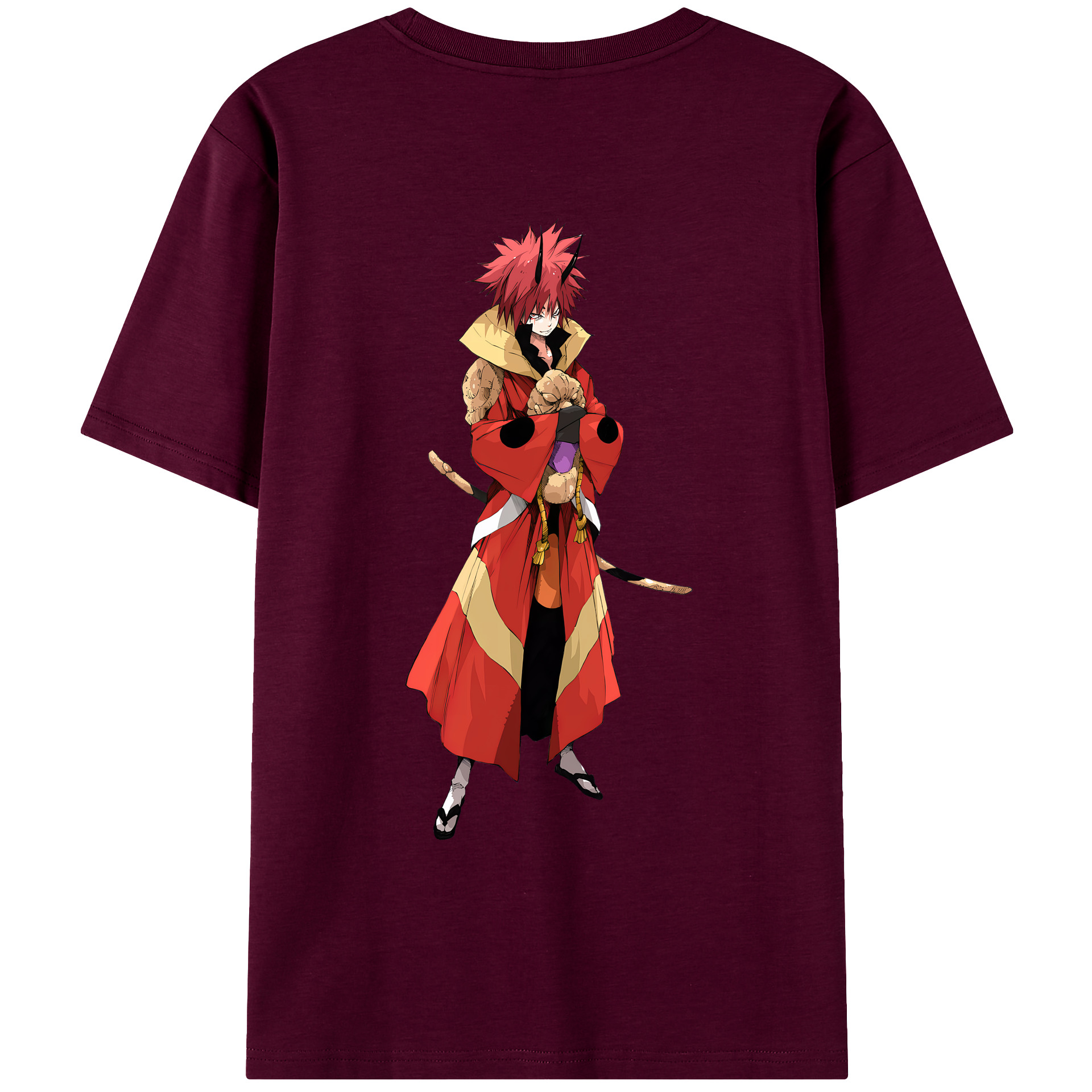 （画像用） 転スラ Regarding Reincarnated to Slime レディース半袖Tシャツ(バックプリント)